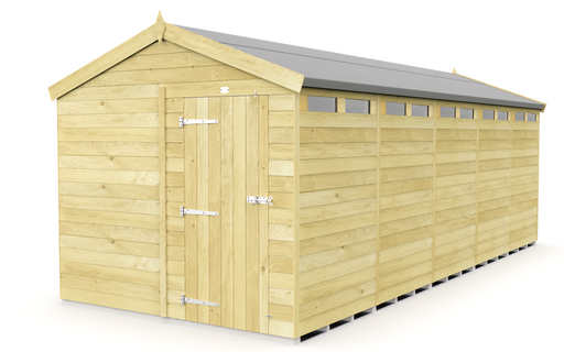 8ft Apex Security Shed
