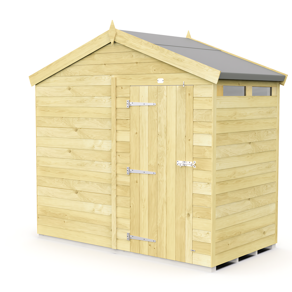 8ft Apex Security Shed