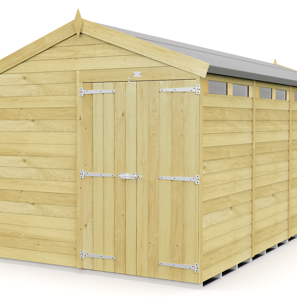 8ft Apex Security Shed