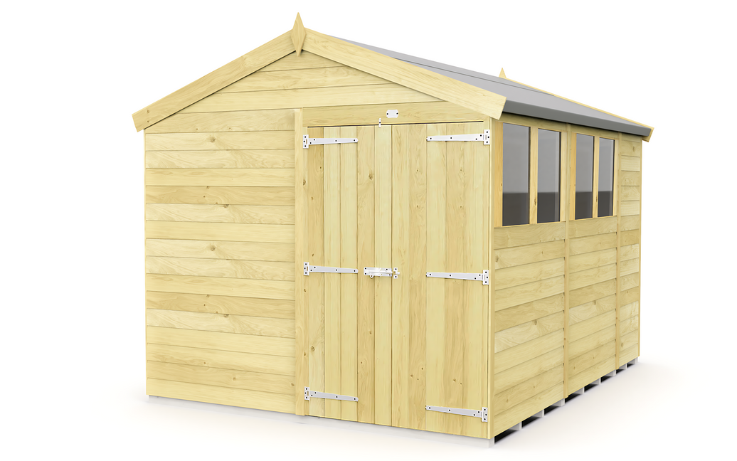8ft x 11ft Apex Shed