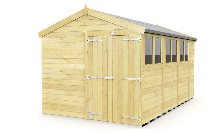 8ft x 15ft Apex Shed