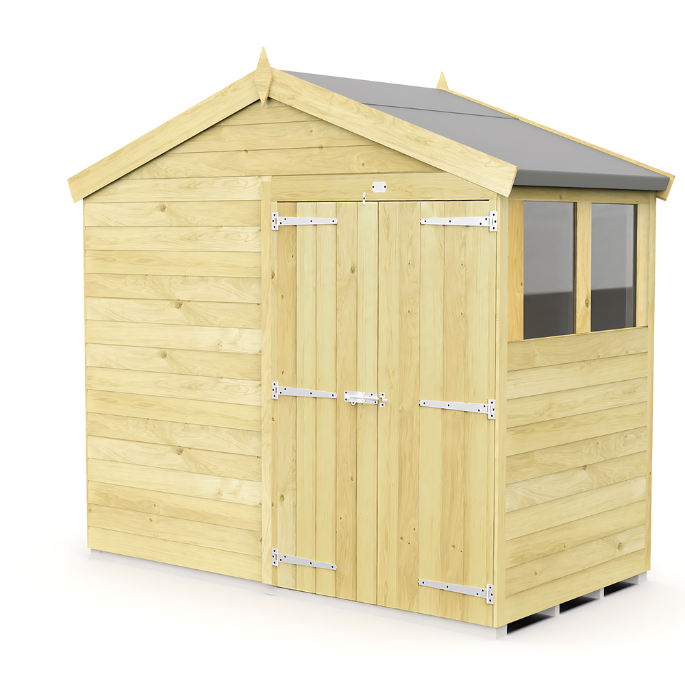 8ft x 4ft Apex Shed