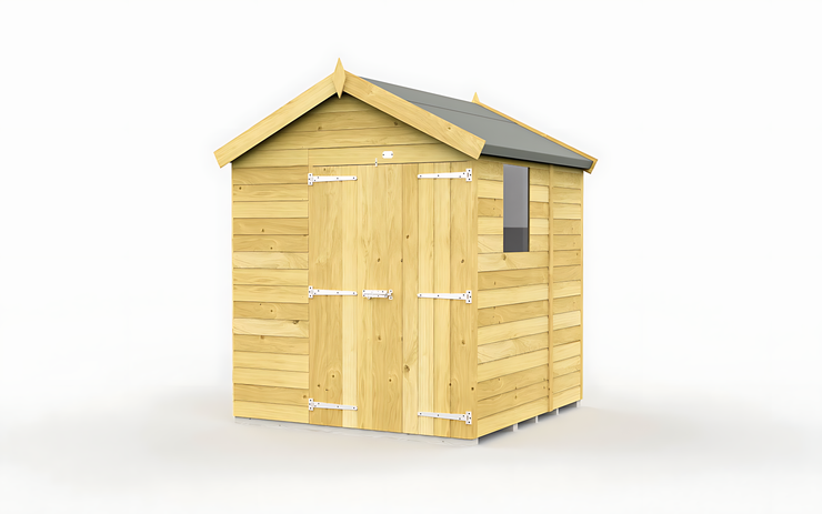 6ft x 5ft Apex Shed