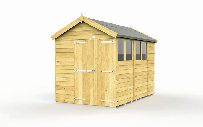 7ft x 10ft Apex Shed