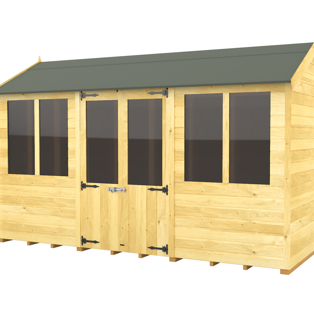5ft x 12ft Apex Summer House
