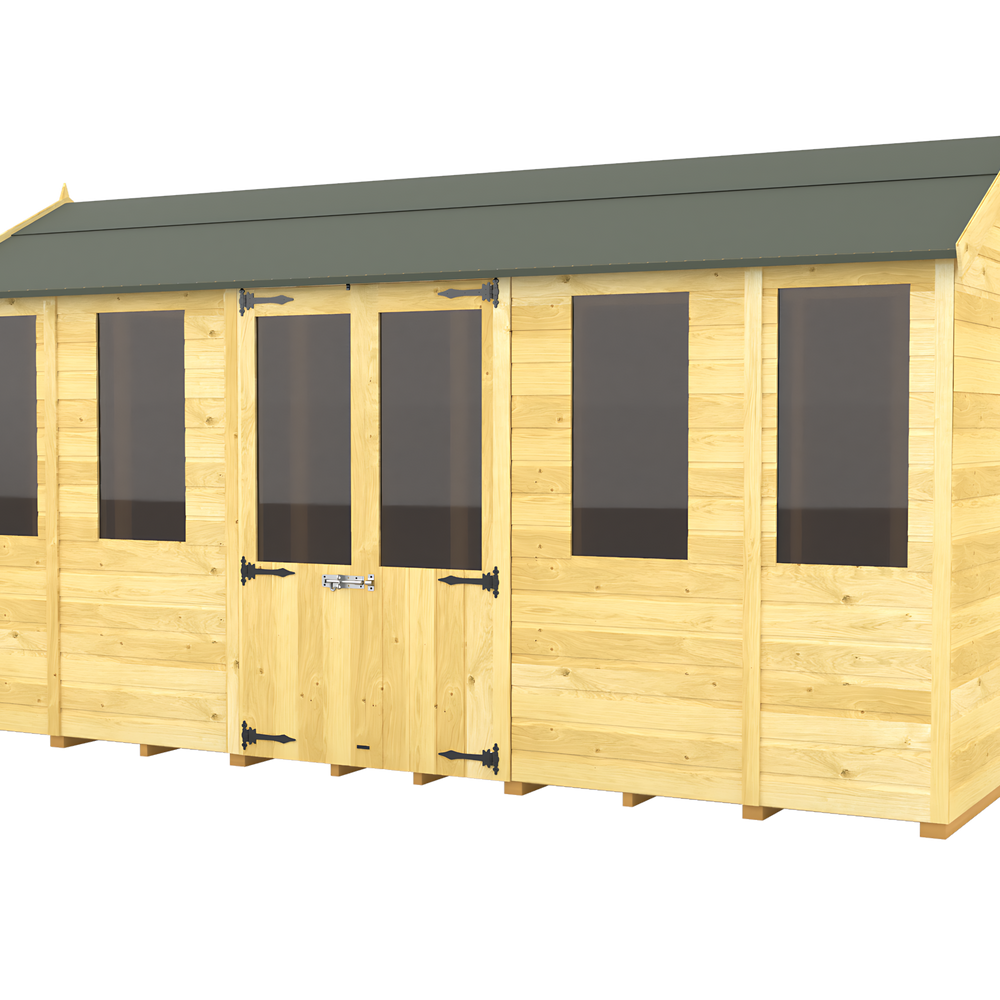 7ft x 14ft Apex Summer House
