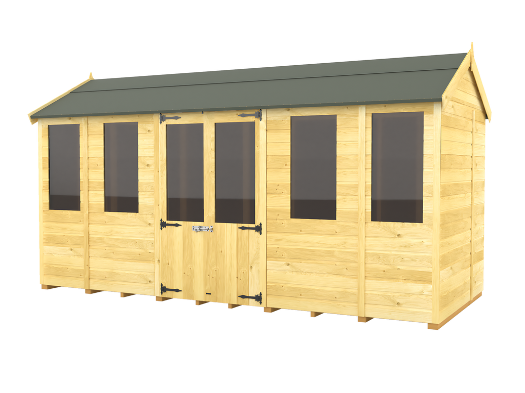 8ft x 14ft Apex Summer House