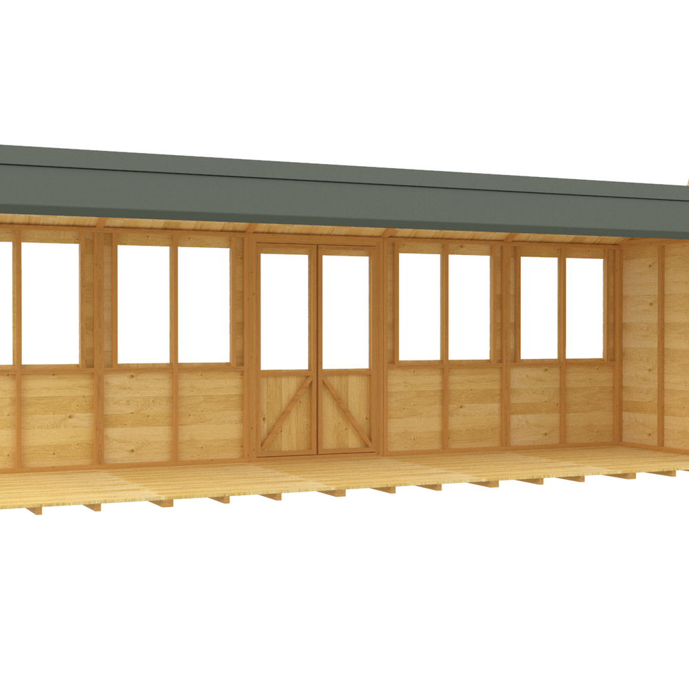 6ft x 20ft Apex Summer House