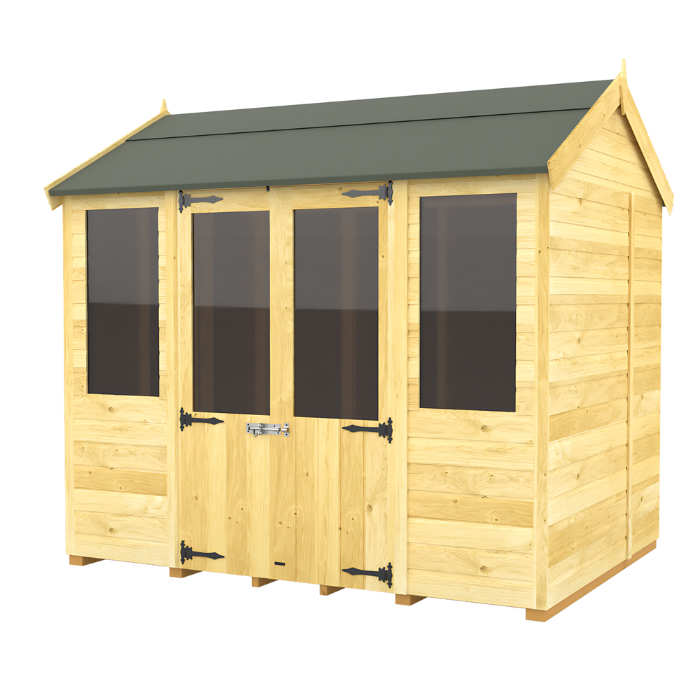 8ft x 10ft Apex Summer House