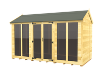 5ft x 12ft Apex Summer House (Full Height Window)