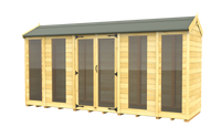 5ft Apex Summer House (Full Height Window)