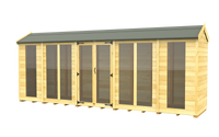 5ft Apex Summer House (Full Height Window)