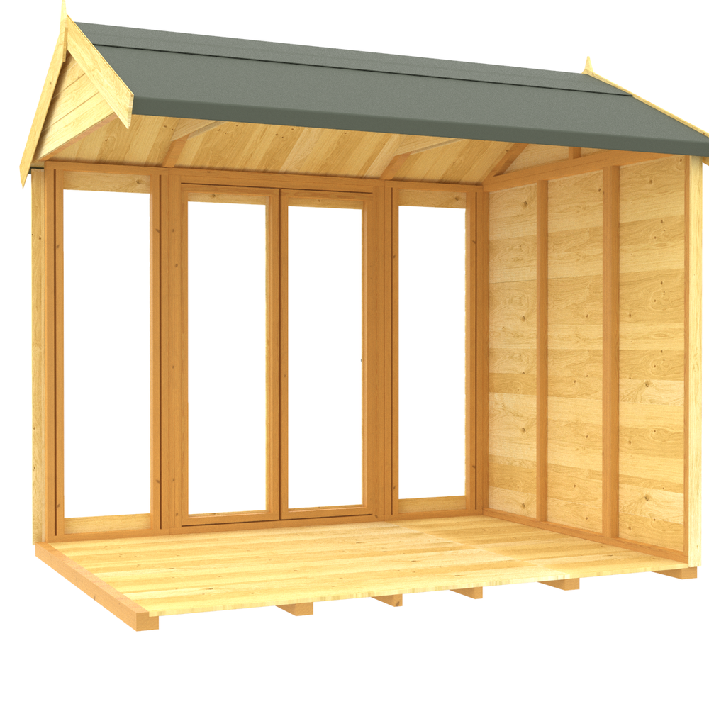 5ft x 10ft Apex Summer House (Full Height Window)