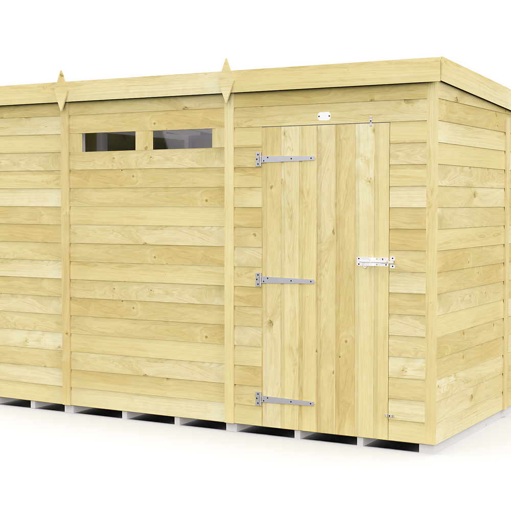 8ft Pent Security Shed