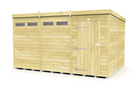 8ft Pent Security Shed