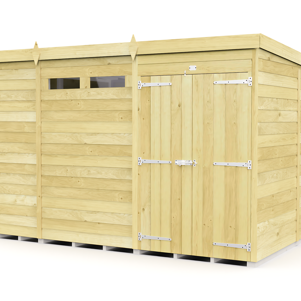 8ft Pent Security Shed