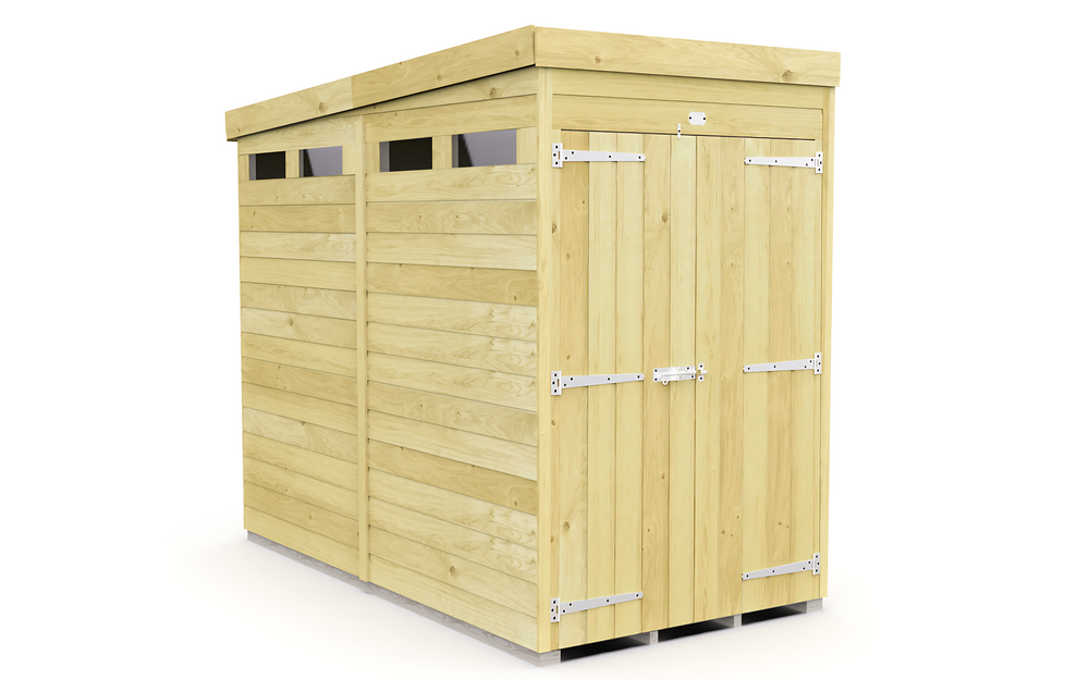 8ft Pent Security Shed