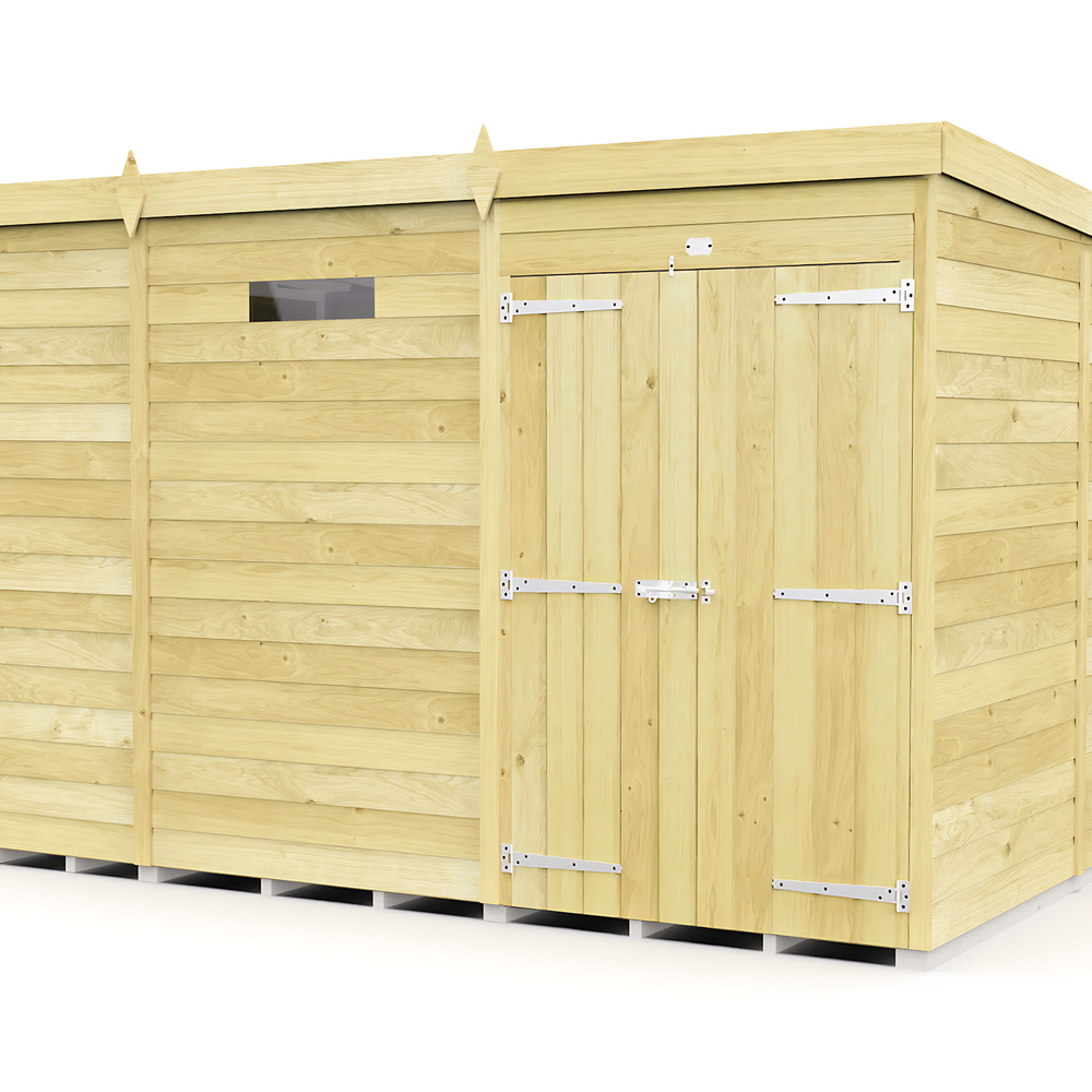 8ft Pent Security Shed