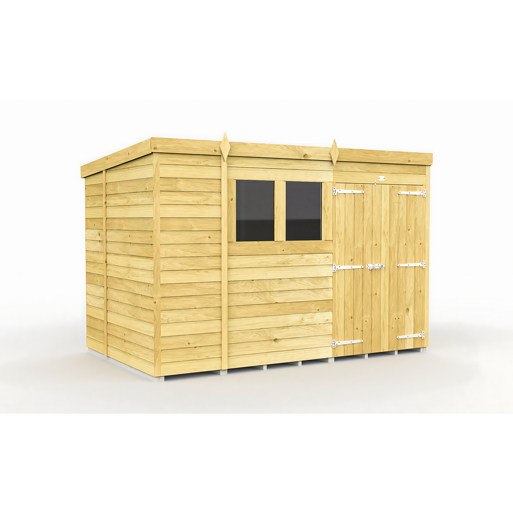 6ft Pent Shed