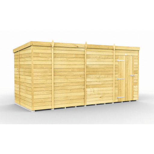 6ft Pent Shed