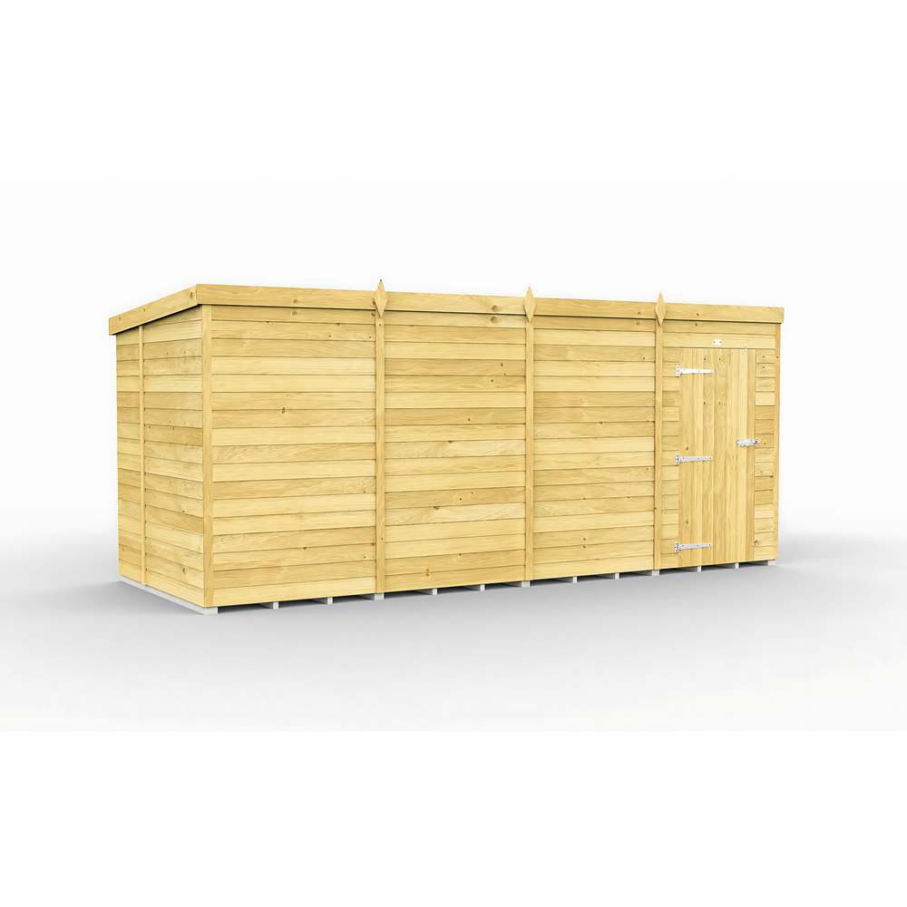 6ft Pent Shed