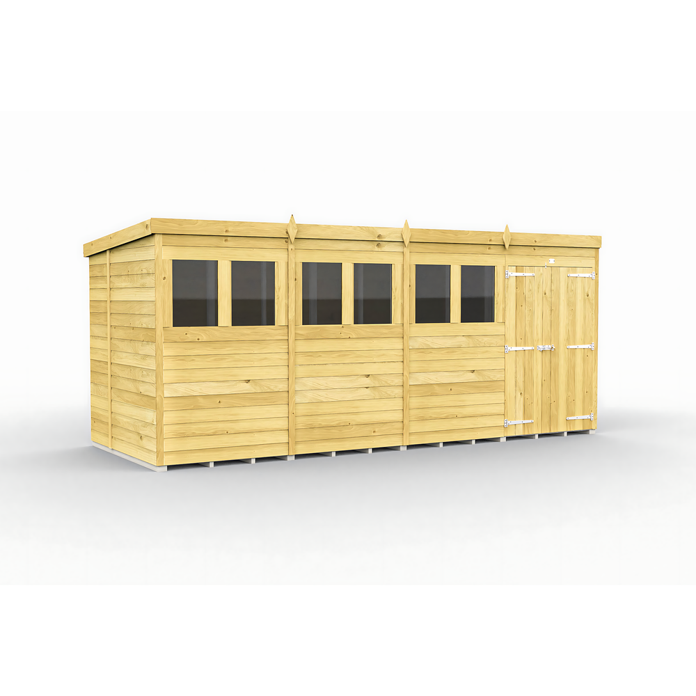 6ft Pent Shed
