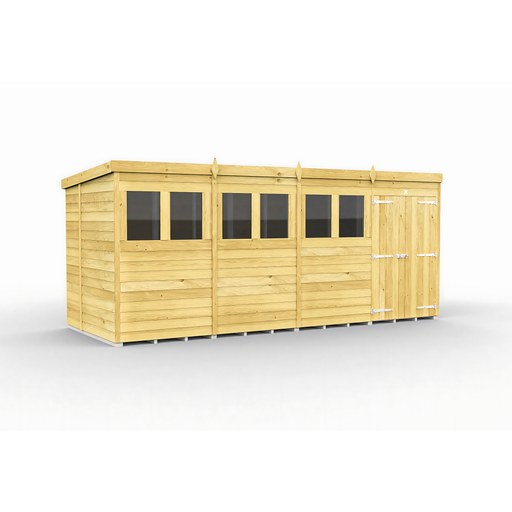 6ft Pent Shed