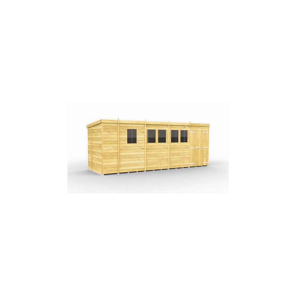 6ft Pent Shed