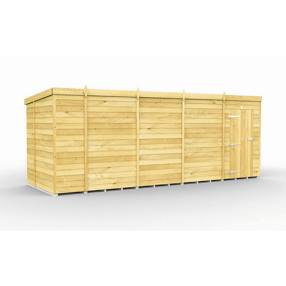 6ft Pent Shed