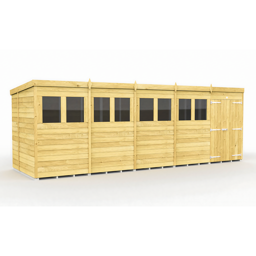 6ft Pent Shed