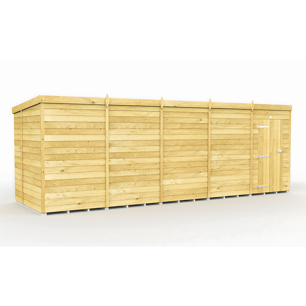6ft Pent Shed