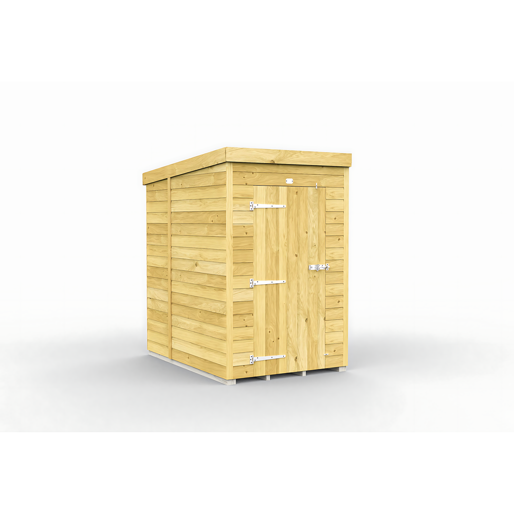 6ft Pent Shed