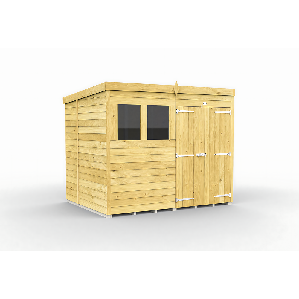 6ft Pent Shed