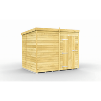 6ft Pent Shed