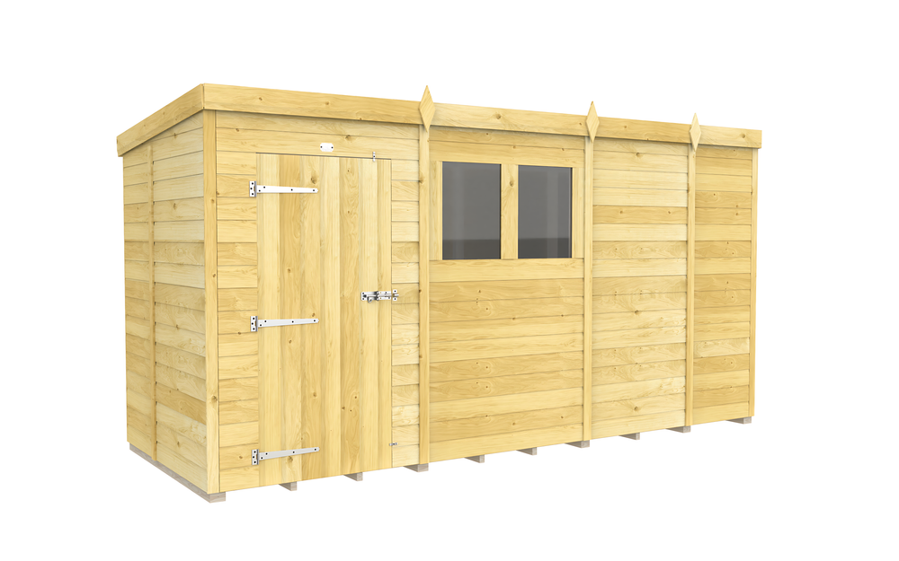 5ft x 13ft Pent Shed