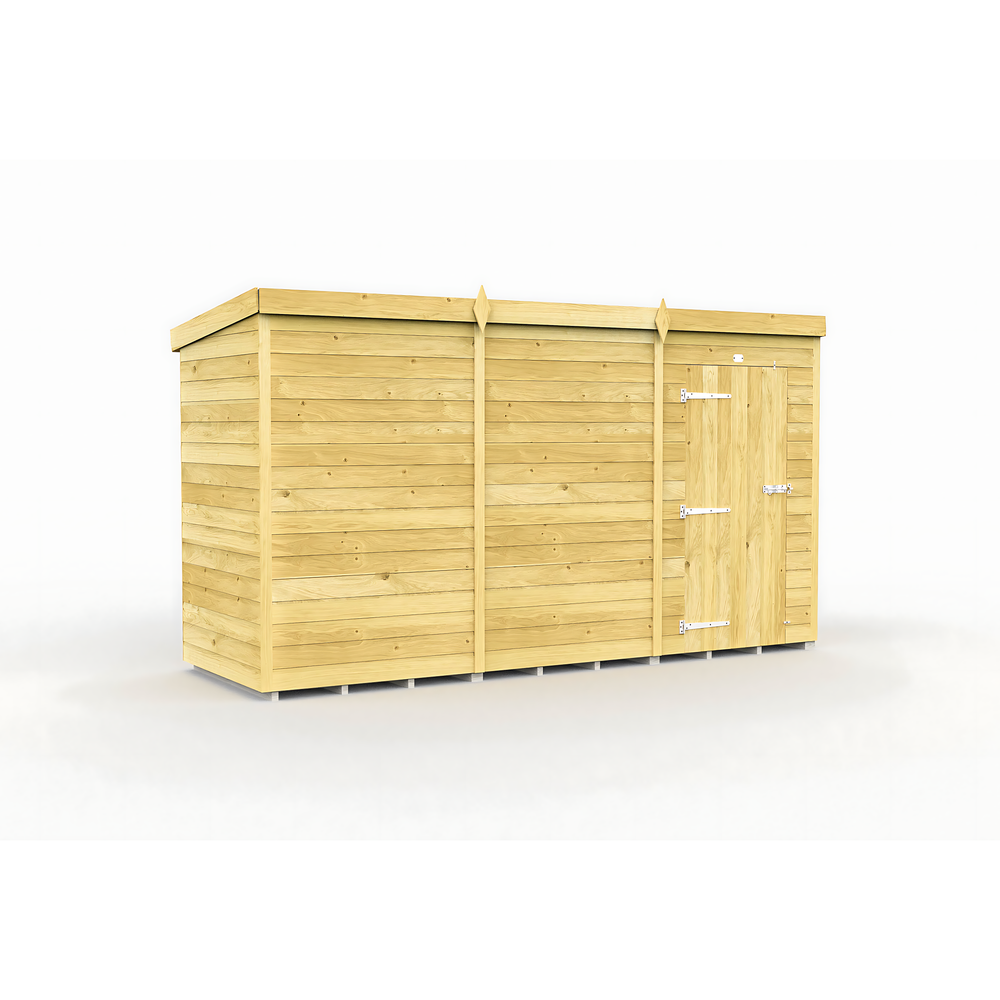 4ft Pent Shed