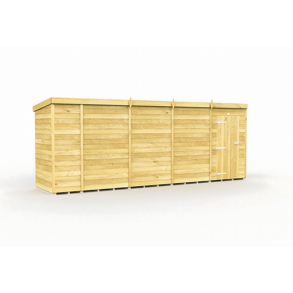4ft Pent Shed