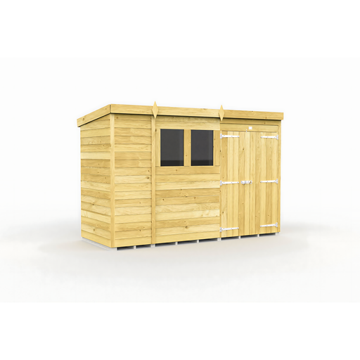 4ft Pent Shed