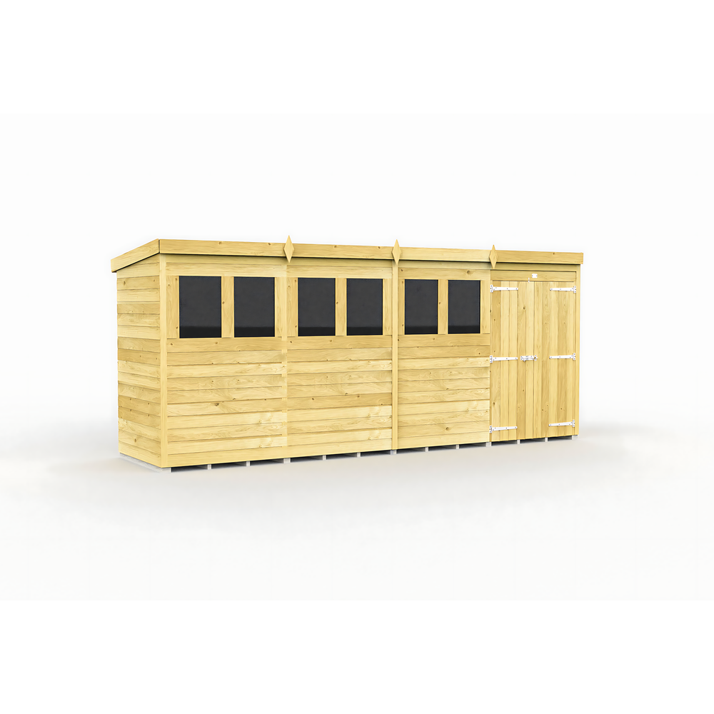 4ft Pent Shed