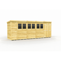 4ft Pent Shed