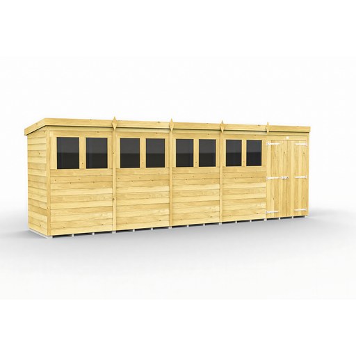 4ft Pent Shed