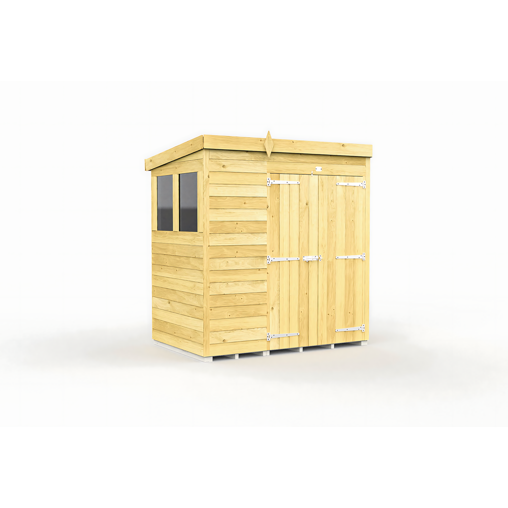 4ft Pent Shed