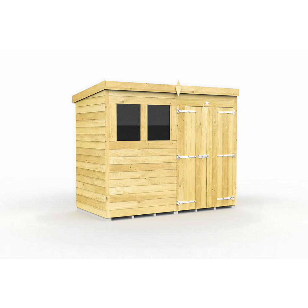 4ft Pent Shed