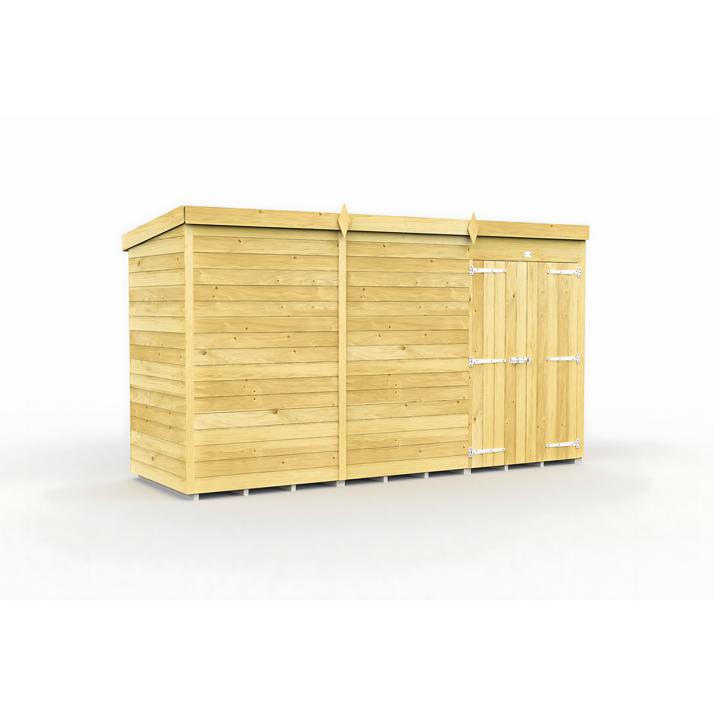 4ft Pent Shed