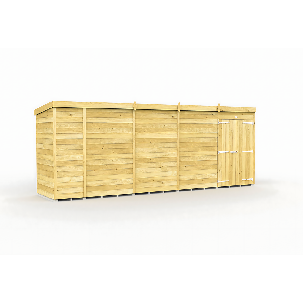 4ft Pent Shed
