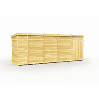 4ft Pent Shed