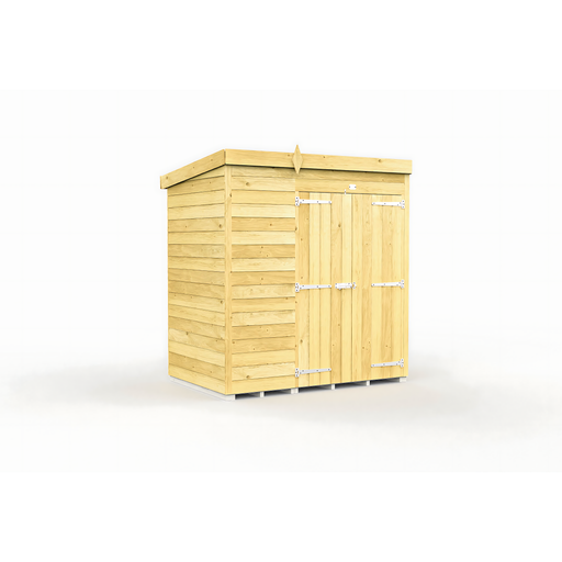 4ft Pent Shed