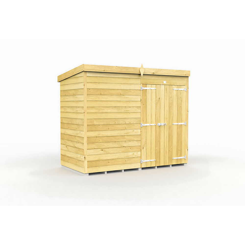 4ft Pent Shed