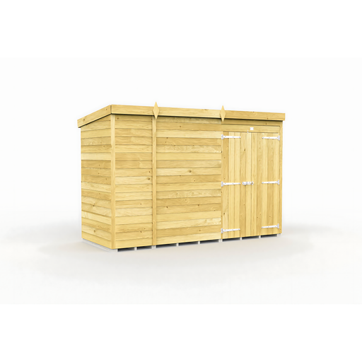 4ft Pent Shed