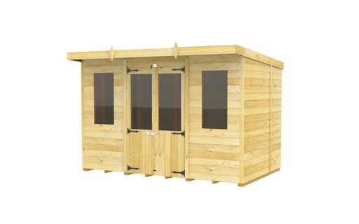 7ft Pent Summer House